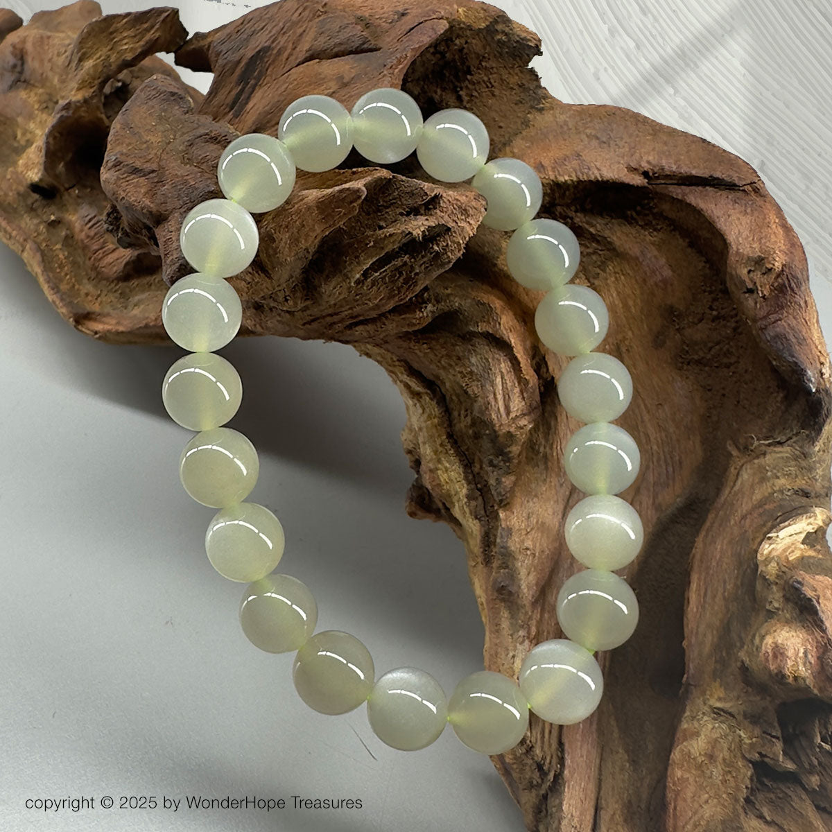 Green Moonstone (9mm)