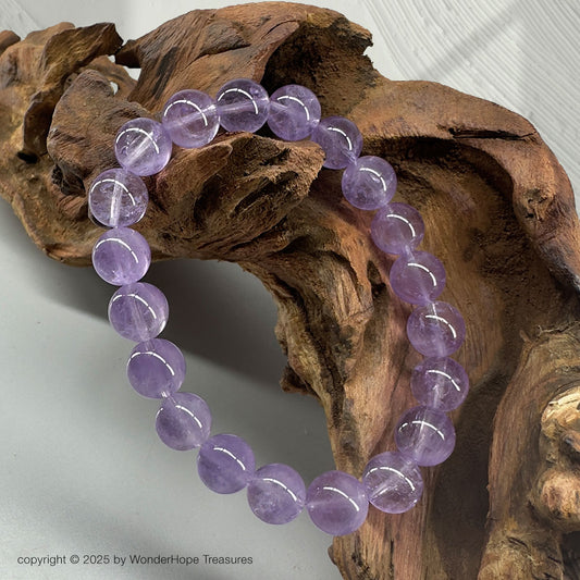 Lavender Amethyst (9mm)
